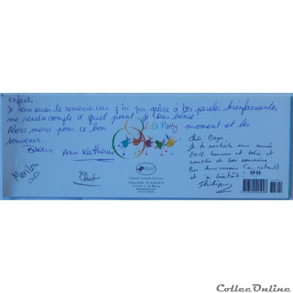 Cp Joyeux Anniversaire Postcards