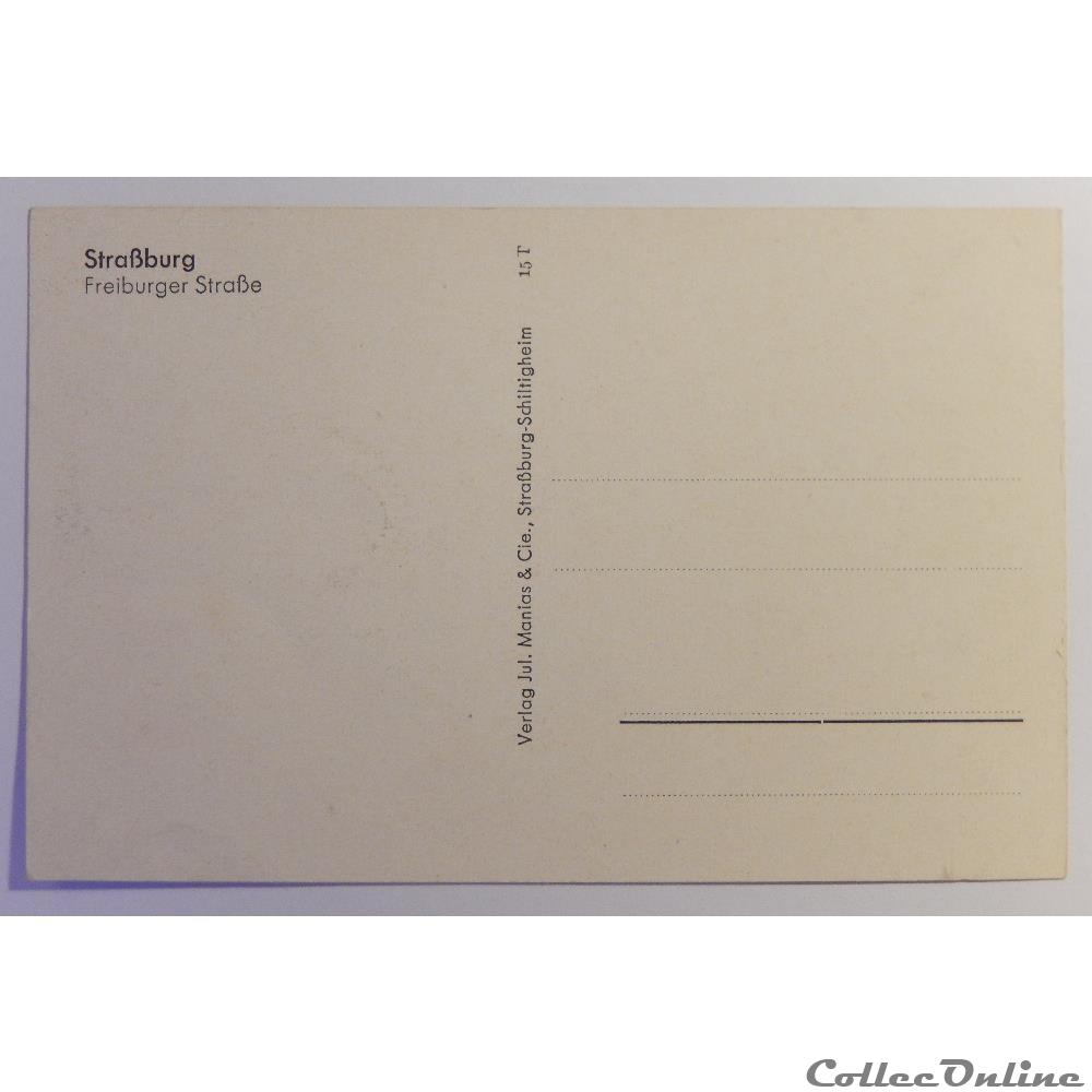 carte postale france alsace cpa de strasbourg bas rhin