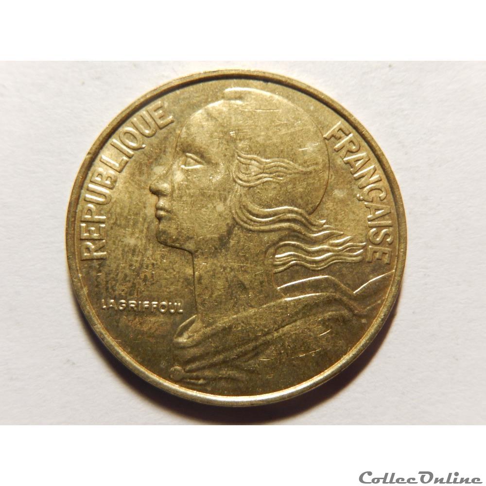 monnaie france moderne 20 centimes marianne 1996