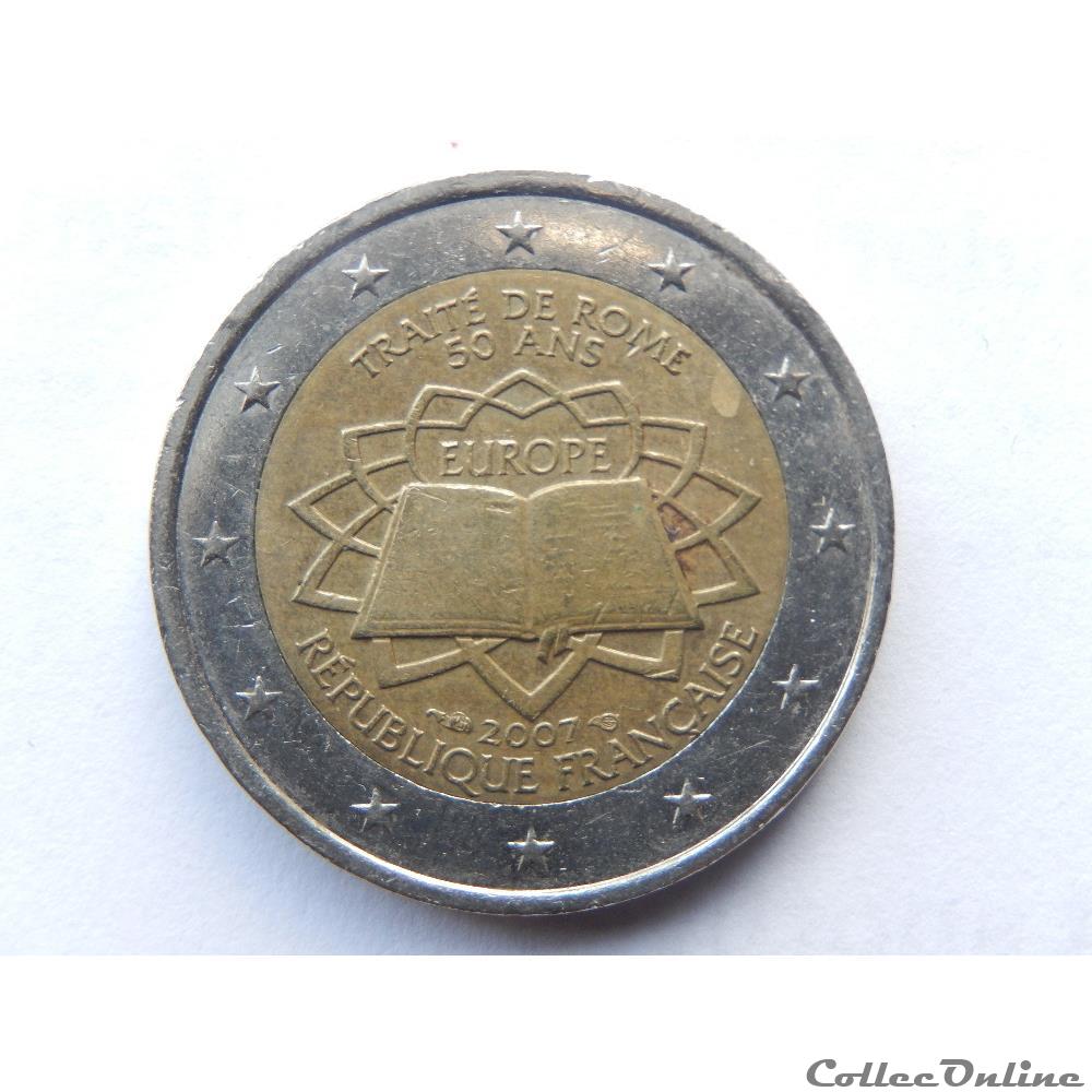 monnaie euro france traite de rome