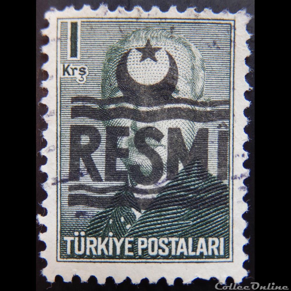 Turquie S0026 Ismet Inonu, type A 1 kurus de 1955 timbre asie turquie s0026 ismet inonu type a 1 kurus de 1955