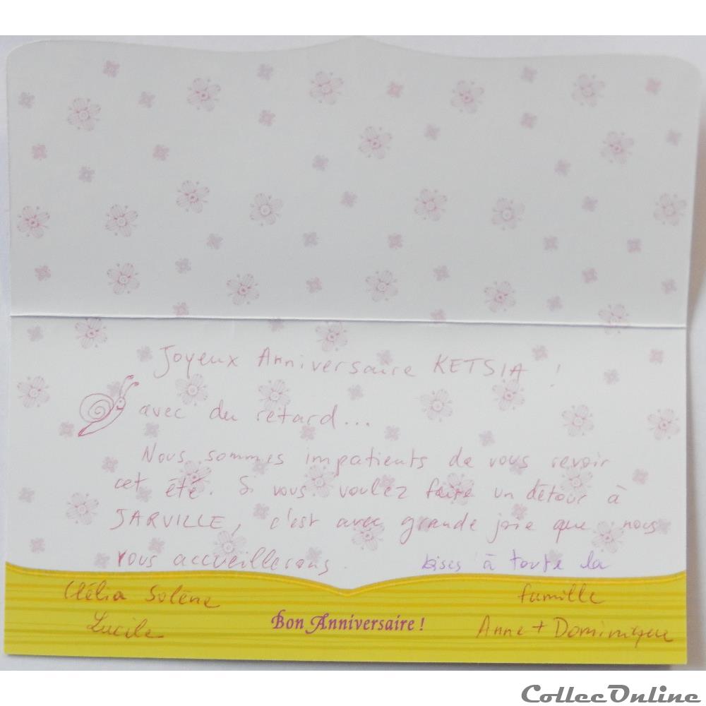 carte postale alsace cp bon anniversaire