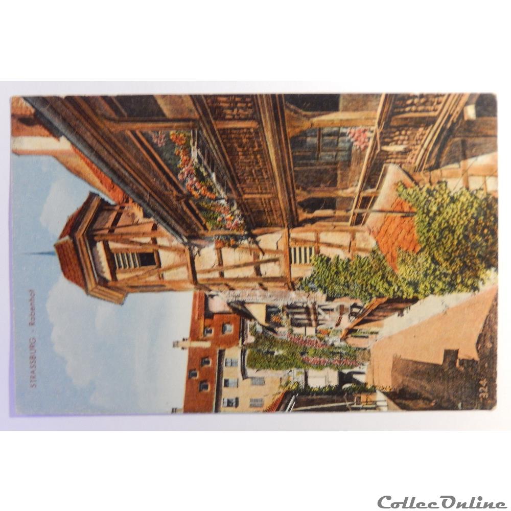 CPA de Strasbourg, Cour du Corbeau, Bas-Rhin carte postale france alsace cpa de strasbourg cour du corbeau bas rhin
