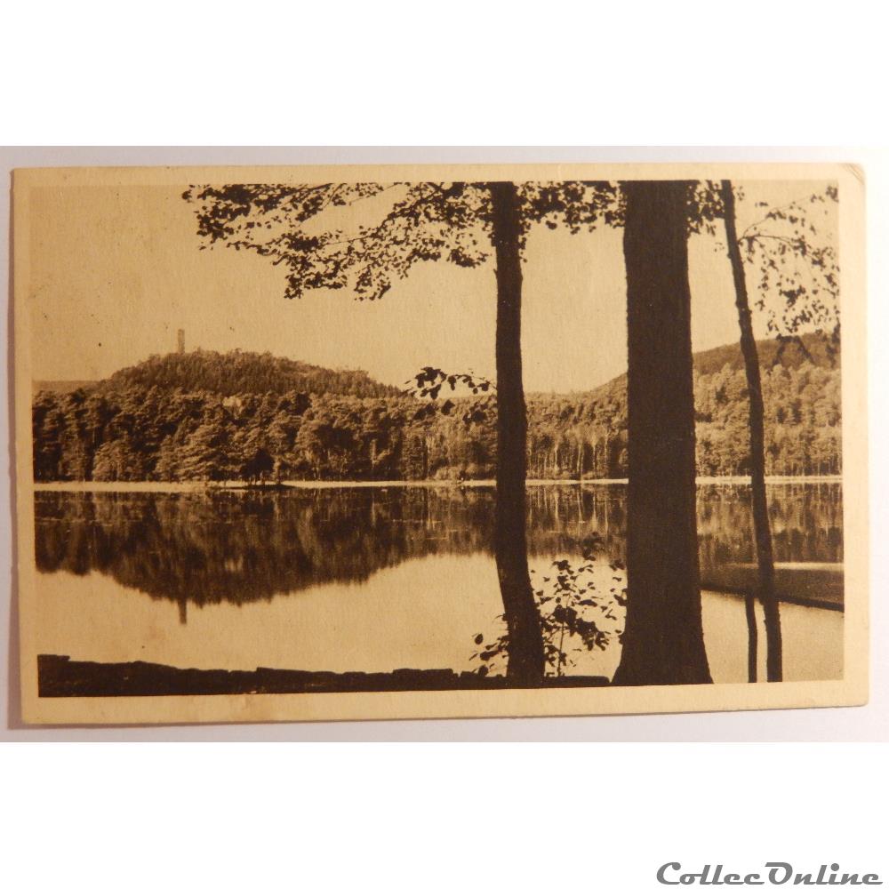 CPA de l'étang de Hanau, Bas-Rhin carte postale france alsace cpa de etang de hanau bas rhin