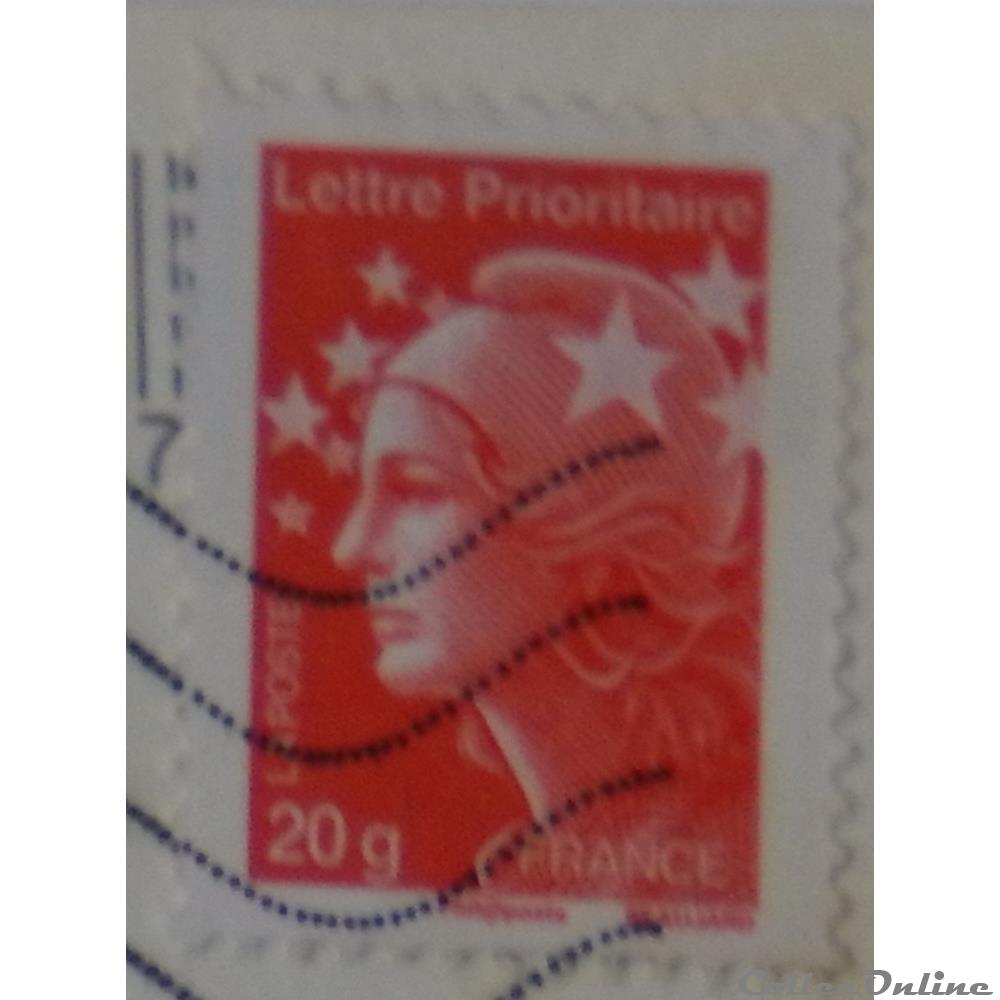 timbre france 04566 marianne de beaujard 20g rouge de 2011