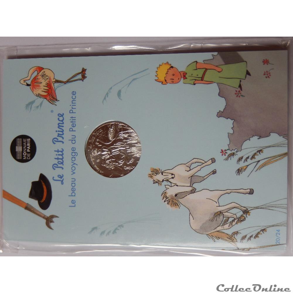 monnaie france italie 10 euros le beau voyage du petit prince a cheval