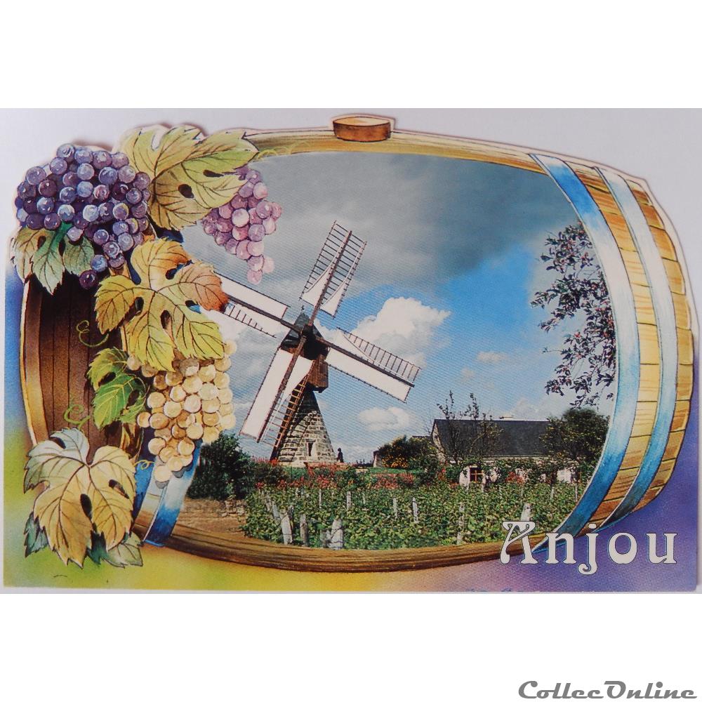 carte postale france pay de la cp du maine et loire