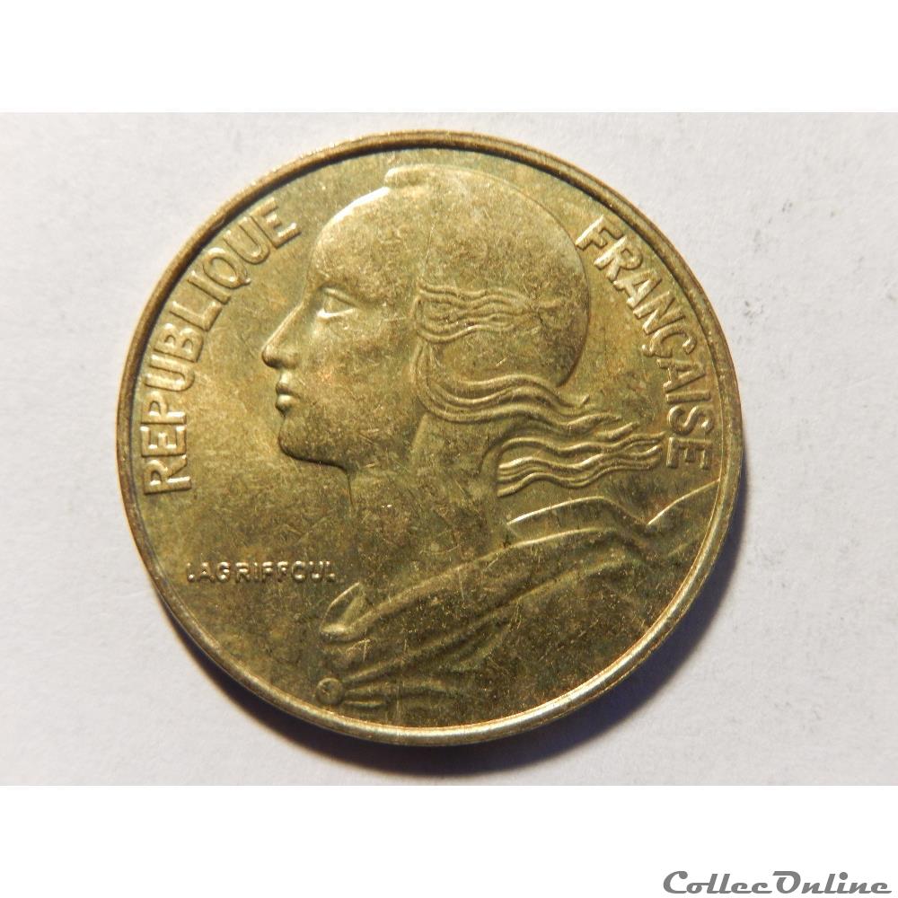 monnaie france moderne 20 centimes marianne 1995