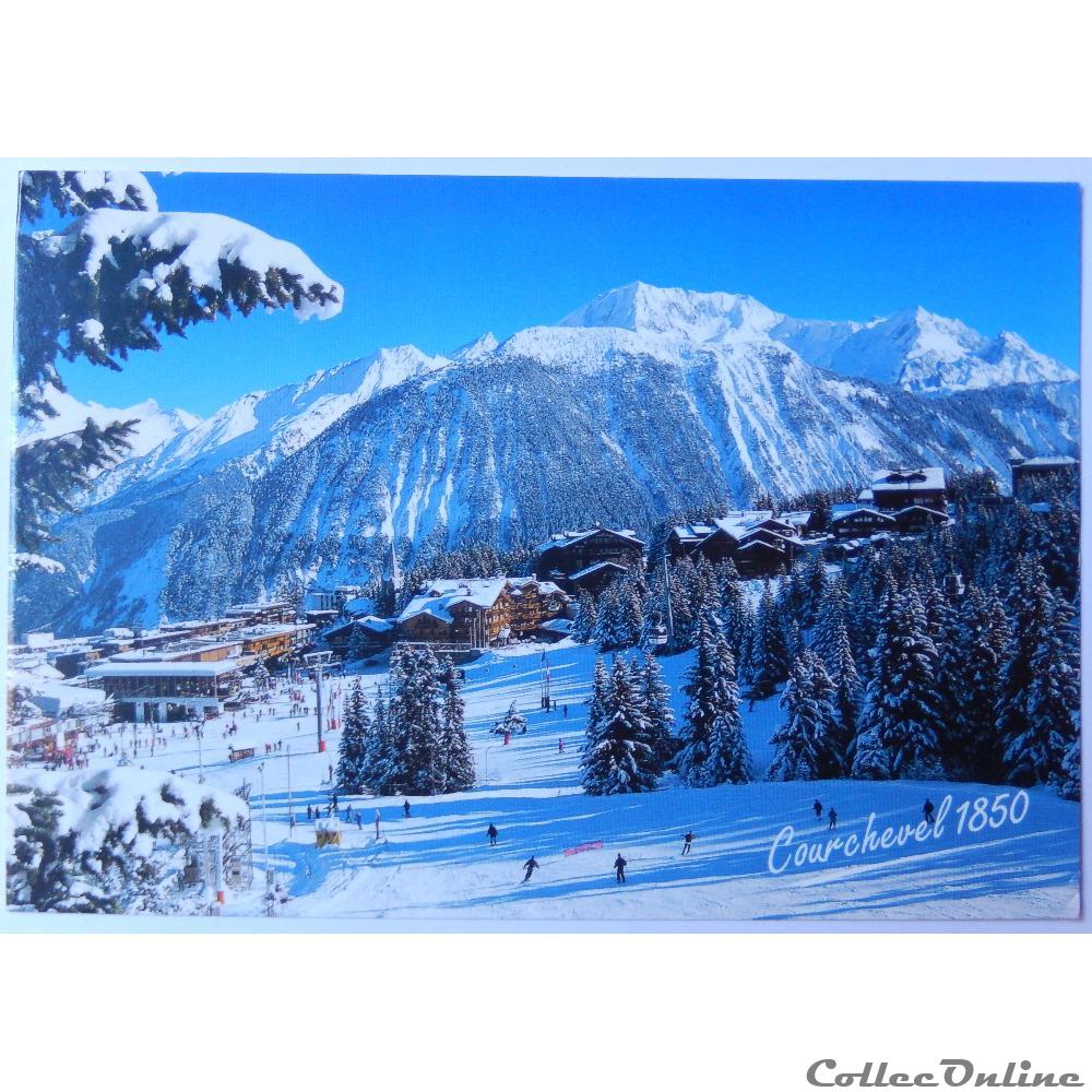 carte postale france rhone alpe cp de savoie courchevel1850