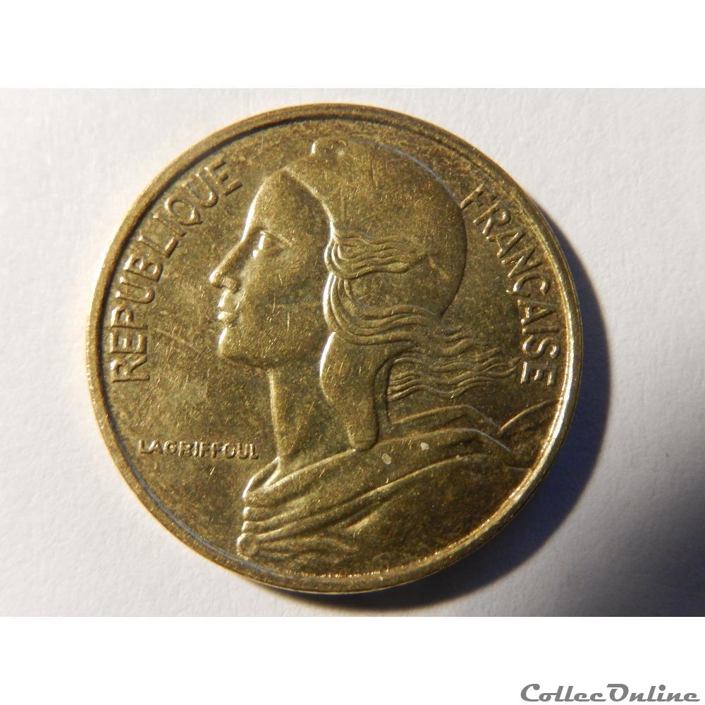 5 centimes Marianne 1996 4 plis 2 monnaie france moderne 5 centimes marianne 1996 4 plis