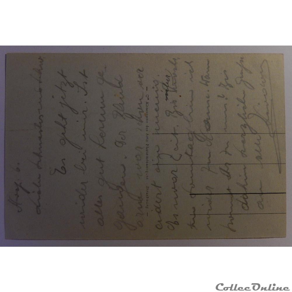 carte postale france alsace cpa de strasbourg bas rhin