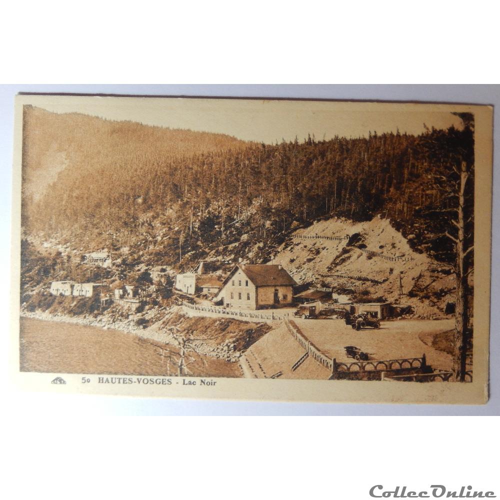 CPA du lac Noir, Haut-Rhin carte postale france alsace cpa du lac noir haut rhin