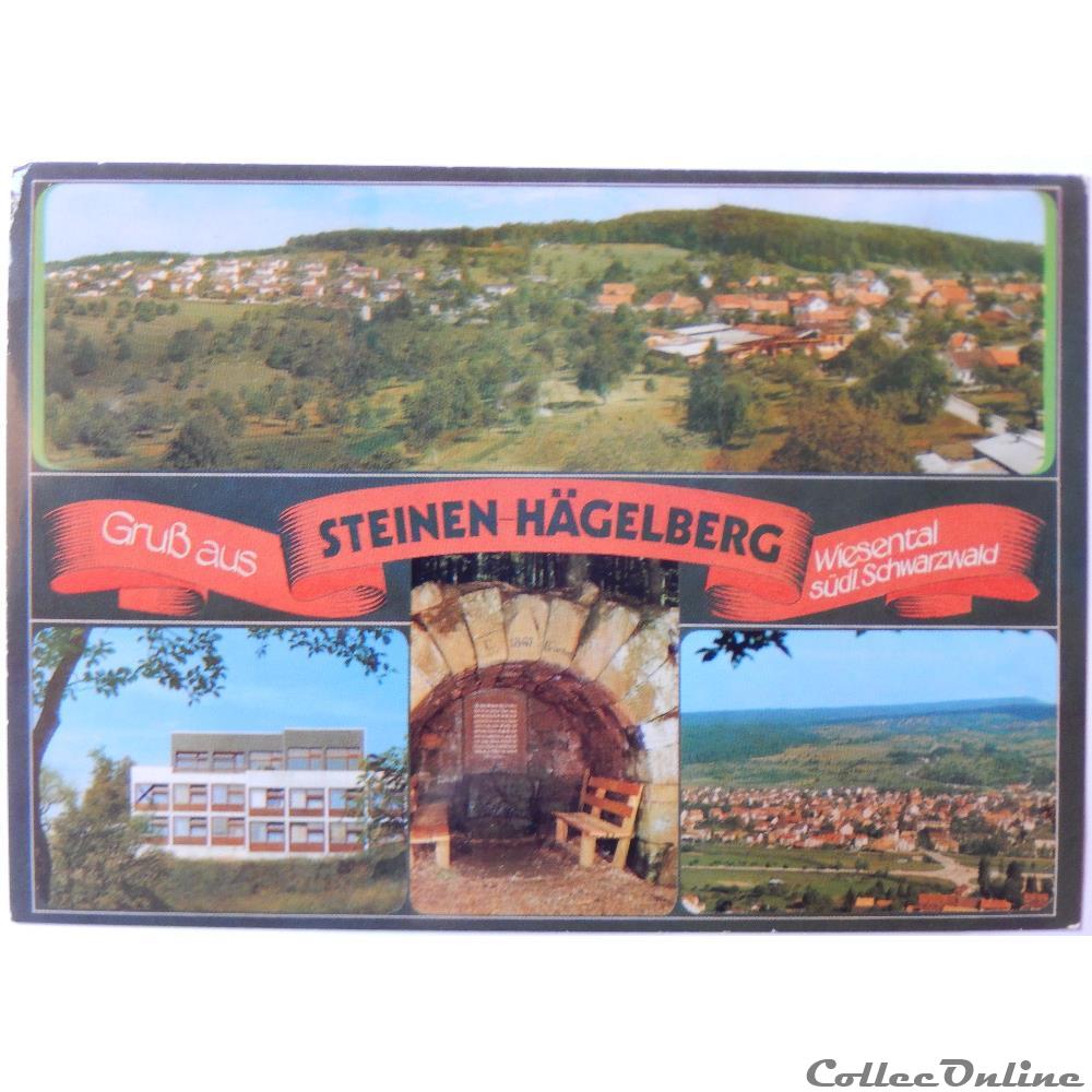 CP d'Allemagne, Bade-Wurtemberg, Wiesental carte postale europe alsace cp allemagne bade wurtemberg wiesental