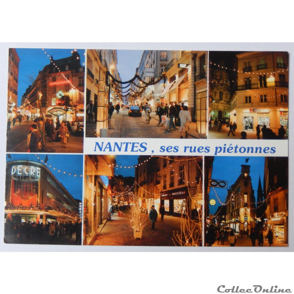 carte postale france pay cp de loire atlantique nantes