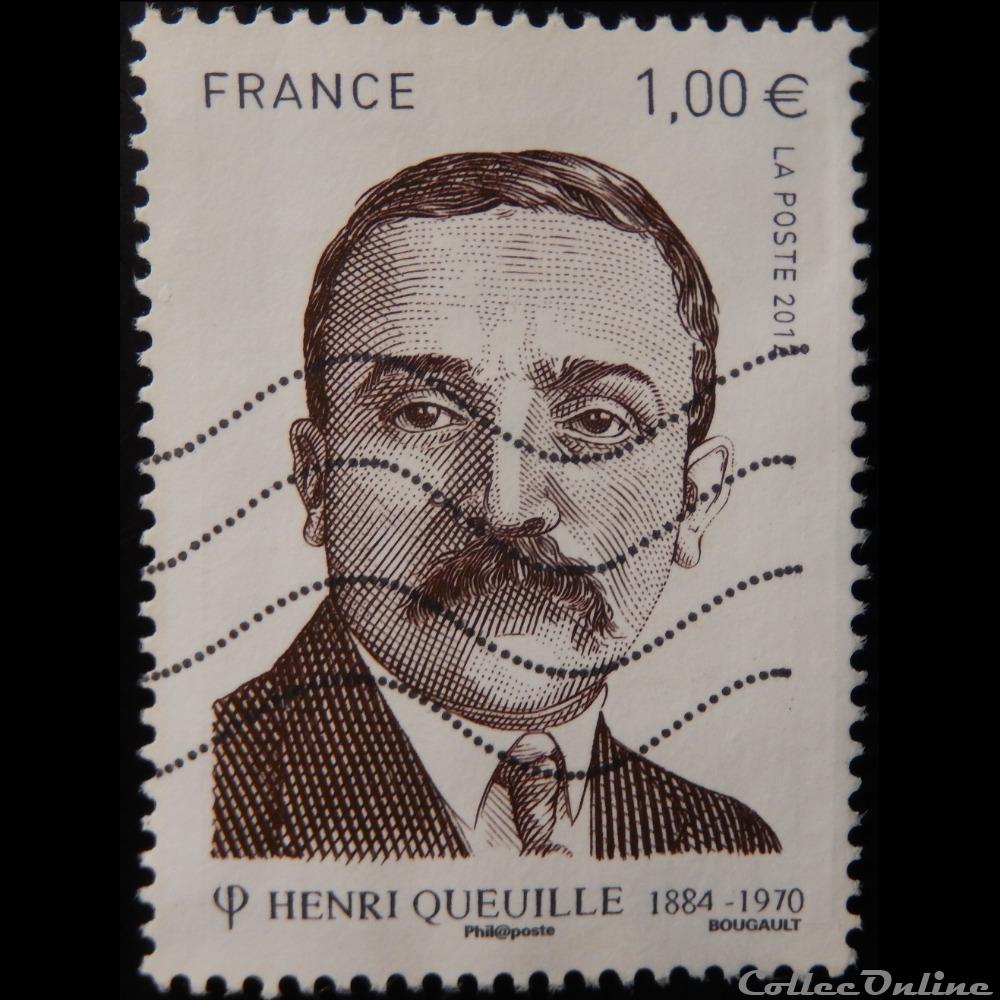 04635 Henri Queuille 1884-1970 1,00 € timbre france 04635 henri queuille 1884 1970 1 00