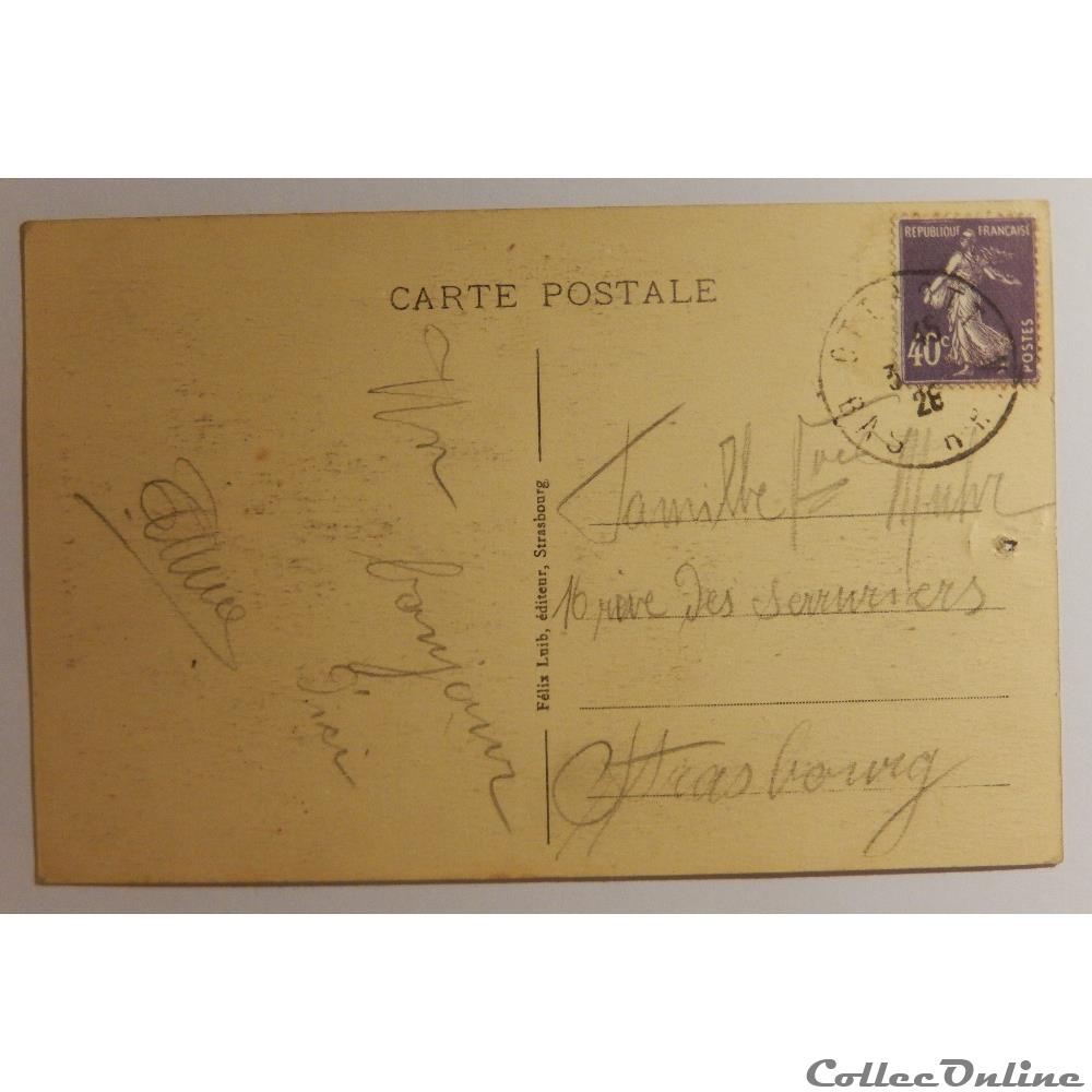 CPA du Mont Sainte-Odile, Bas-Rhin carte postale france alsace cpa du mont sainte odile bas rhin