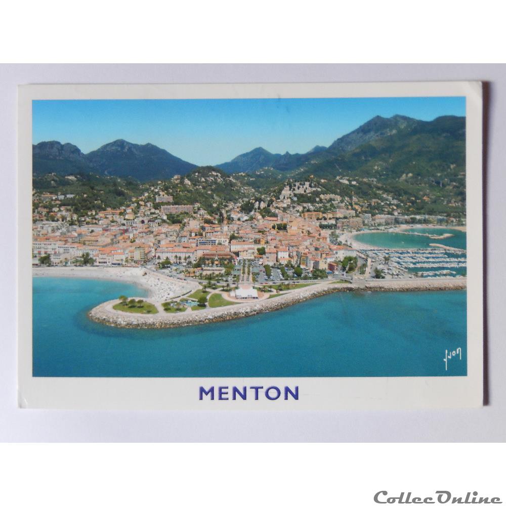 CP des Alpes-Maritimes, Menton carte postale france provence cote azur cp des alpes maritimes menton