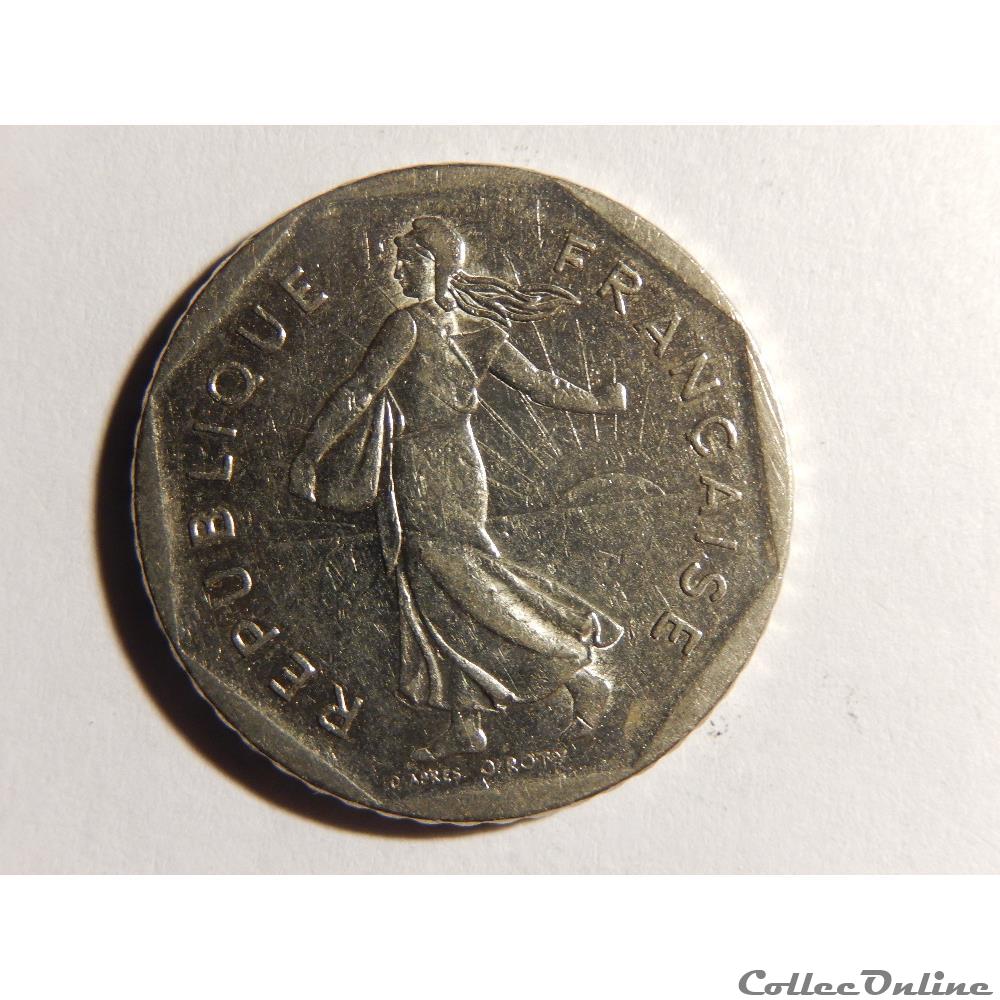 2 Francs Semeuse 1982 2 monnaie france moderne 2 francs semeuse 1982