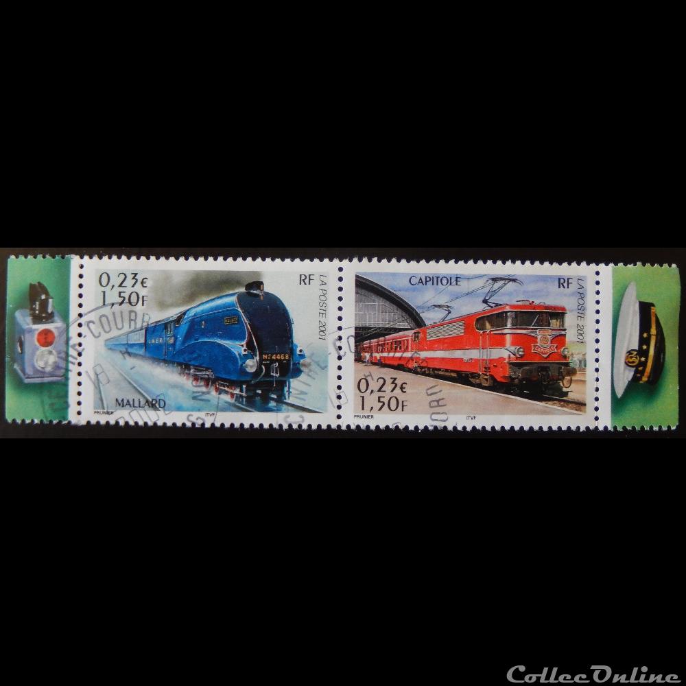 03411 Les légendes du rail Mallard 0,23 € - 1F50 timbre france 03411 les legendes du rail mallard 0 23 1f50