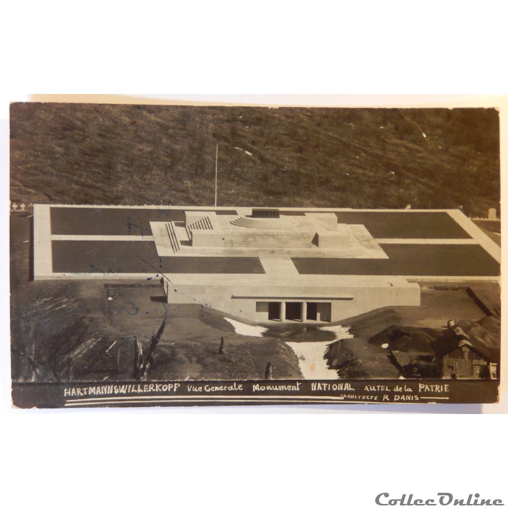 CPA du Hartmannswillerkopf, Haut-Rhin carte postale france alsace cpa du hartmannswillerkopf haut rhin