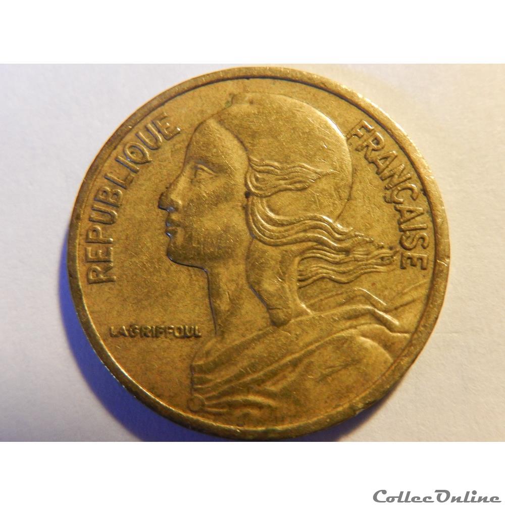 monnaie france moderne 5 centimes marianne 1980
