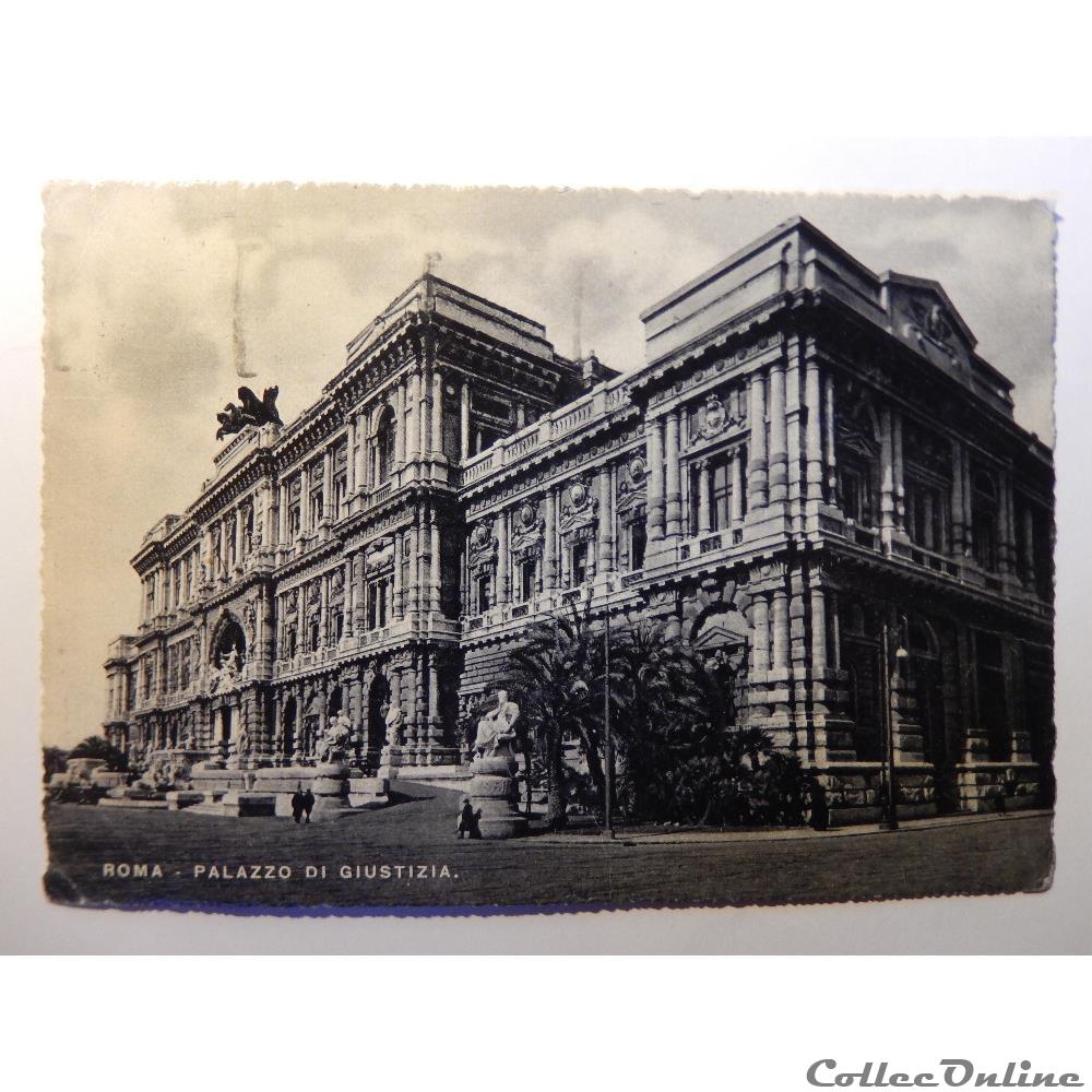CPA d'Italie, le palais de justice de Rome carte postale europe aquitaine cpa italie le palais de justice de rome