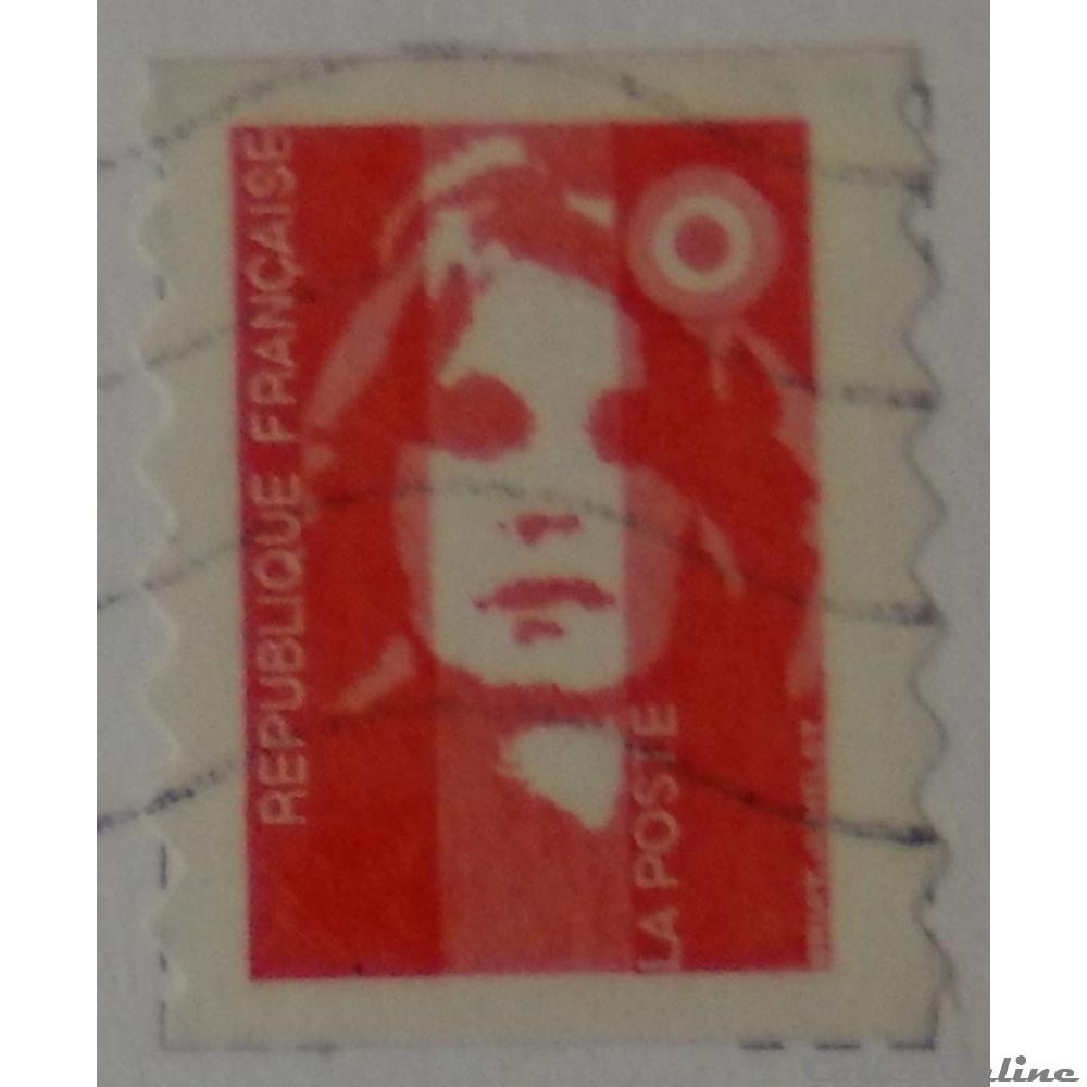 02874 Marianne de Briat rouge Sans valeur faciale de 1994 2 timbre france 02874 marianne de briat rouge sans valeur faciale de 1994