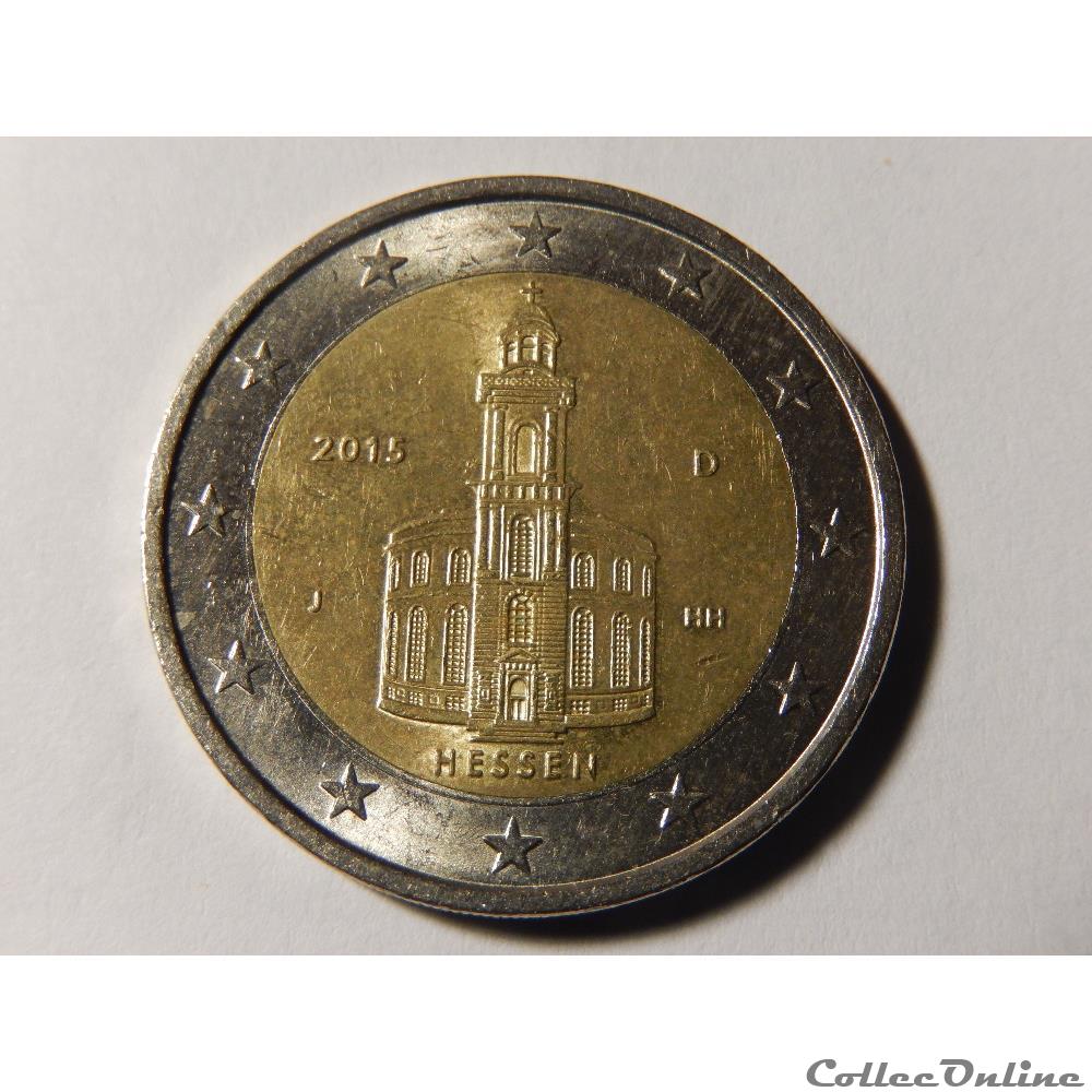 monnaie euro allemagne hessen