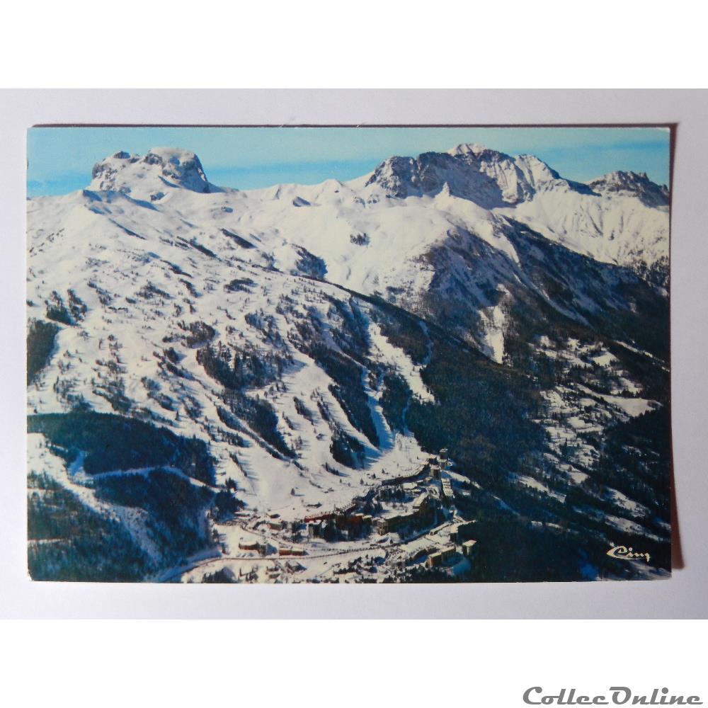 CP des Alpes de Haute-Provence, Pra-Loup carte postale france cote azur cp des alpes de haute provence pra loup