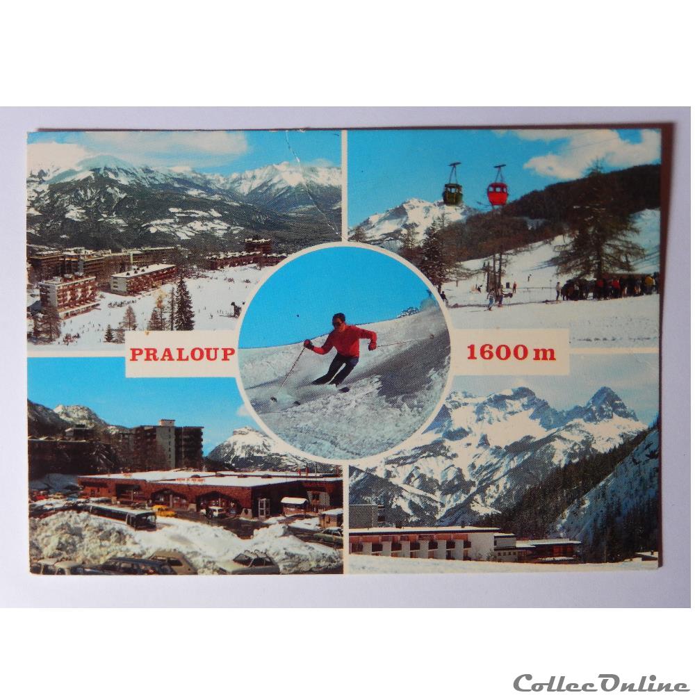 carte postale france cote azur cp des alpes de haute provence pra loup