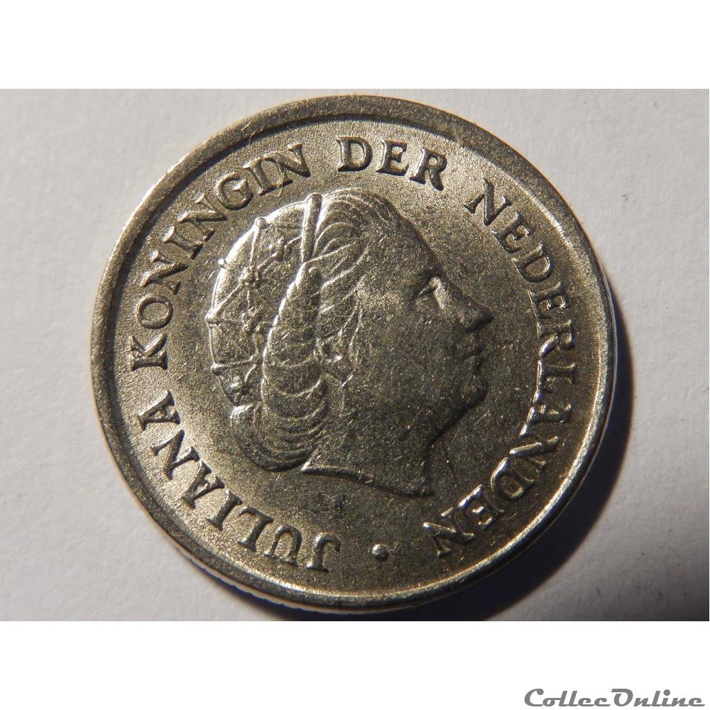 monnaie monde pays bas 10 cent de 1966