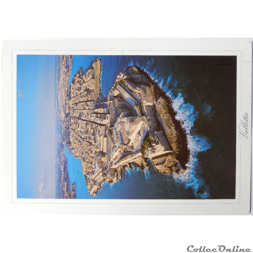 CP de Malte, Valletta carte postale europe ile france cp de malte valletta