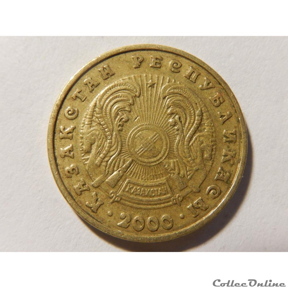 monnaie monde kazakhstan 5 tenge de 2000