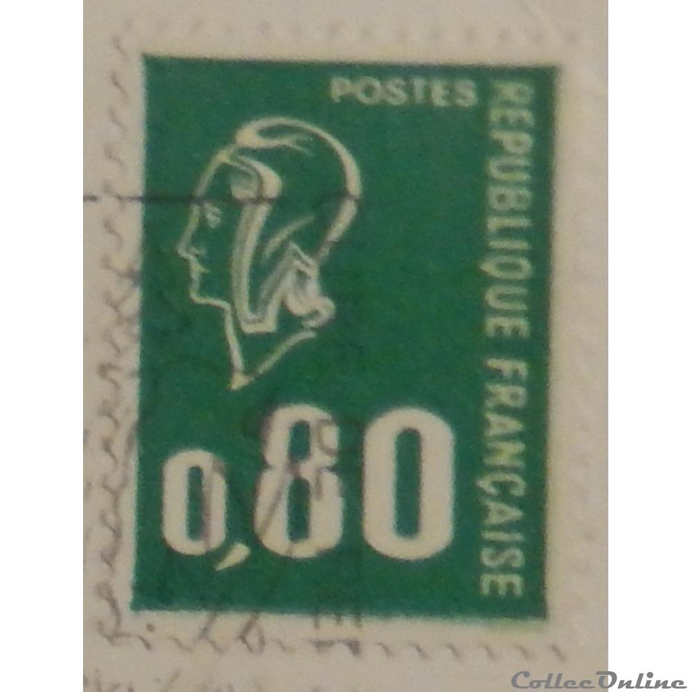 01891 Marianne de Béquet - 80c vert de 1976 3 timbre france 01891 marianne de bequet 80c vert de 1976