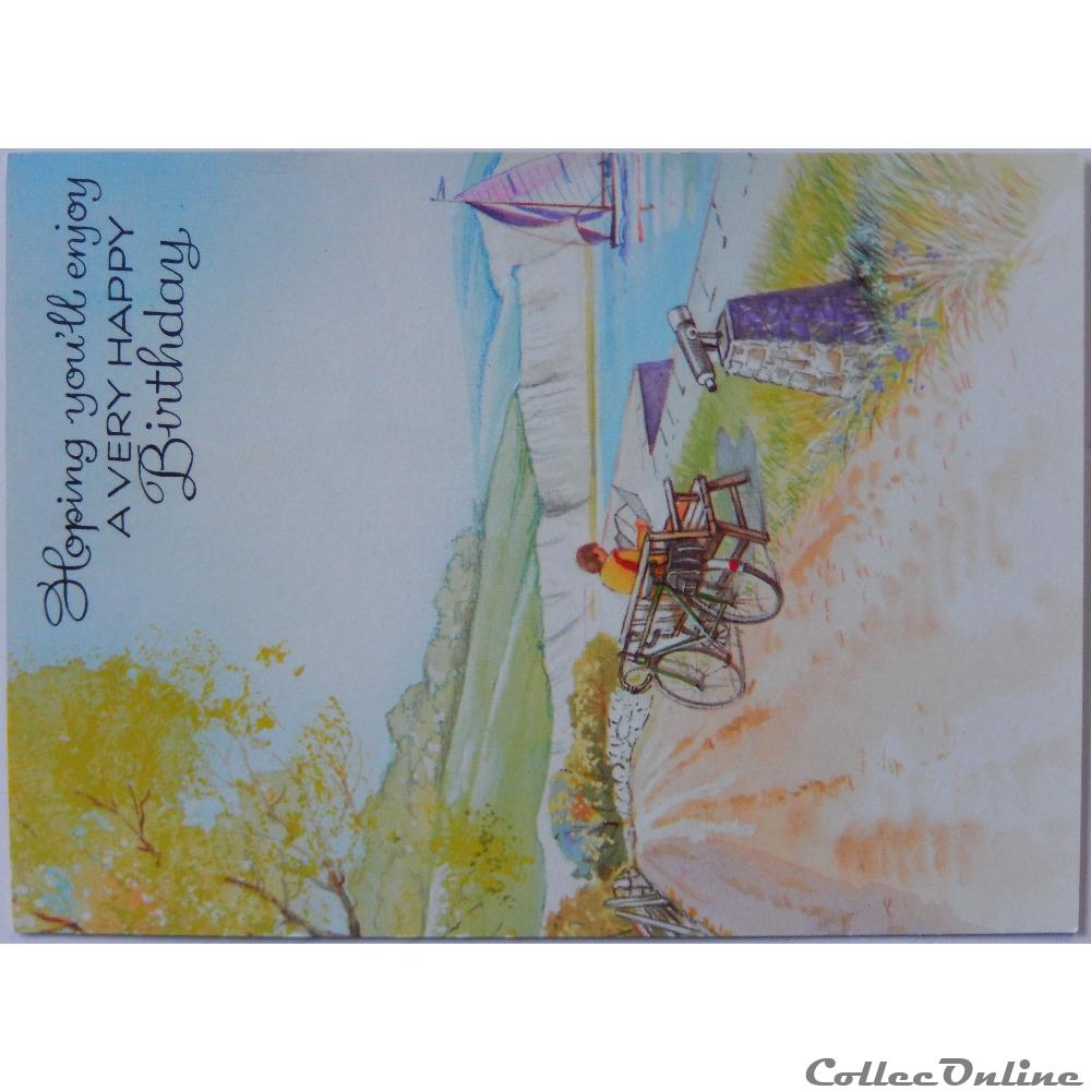 CP Joyeux anniversaire carte postale languedoc roussillon cp joyeux anniversaire