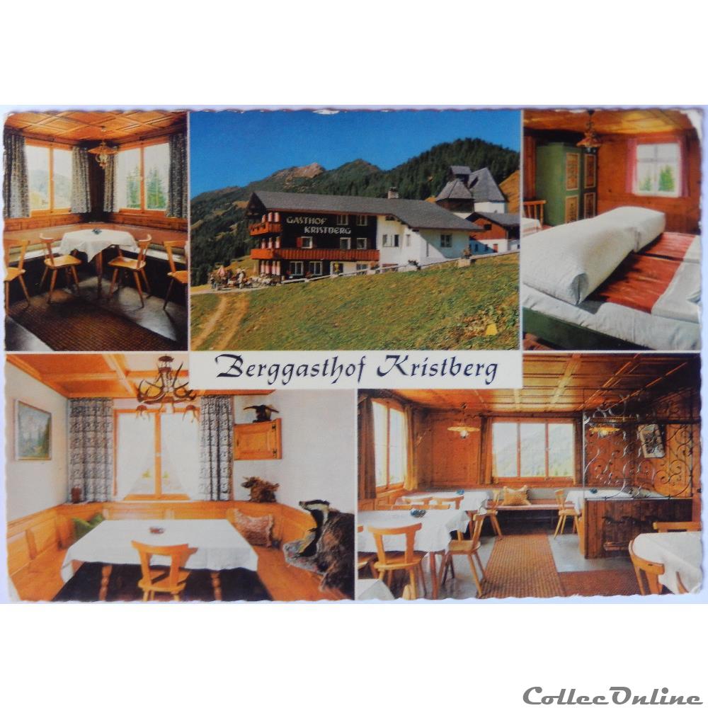 carte postale europe alsace cpa autriche vorarlberg kristberg