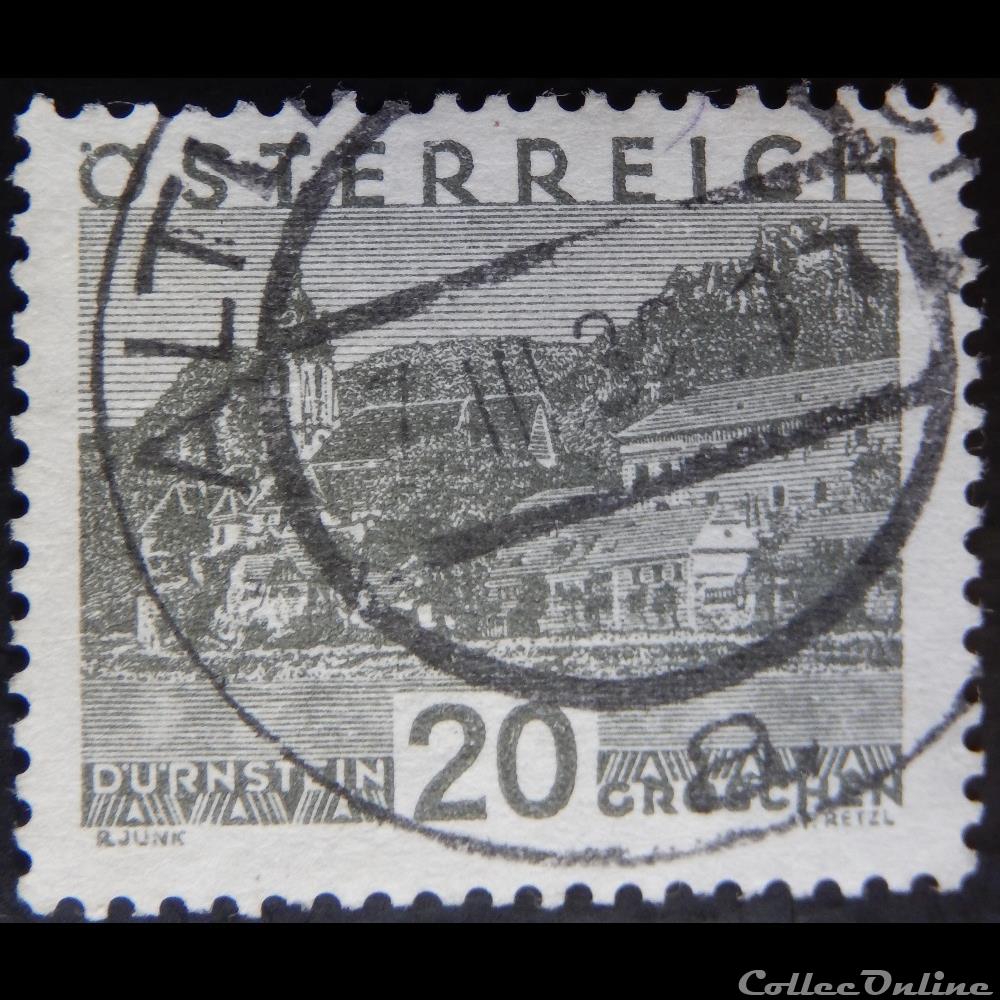Autriche 00408 Dürnstein 20Gr de 1932 timbre europe autriche 00408 durnstein 20gr de 1932