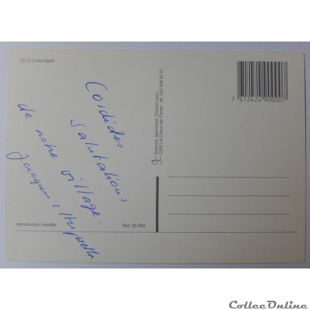 CP de Suisse, Neuchâtel, Colombier carte postale europe provence cote azur cp de suisse neuchatel colombier