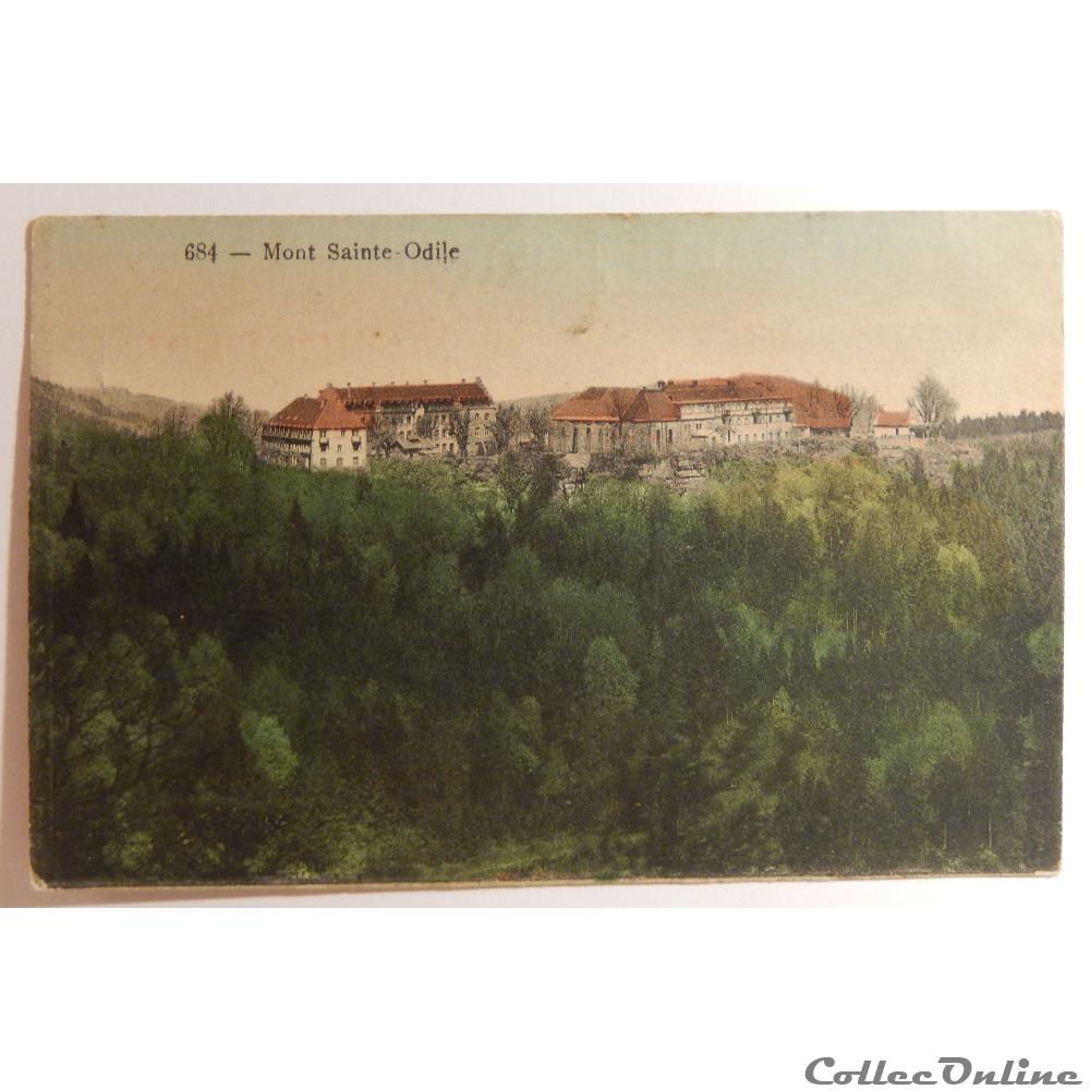 CPA du Mont Sainte-Odile, Bas-Rhin carte postale france alsace cpa du mont sainte odile bas rhin