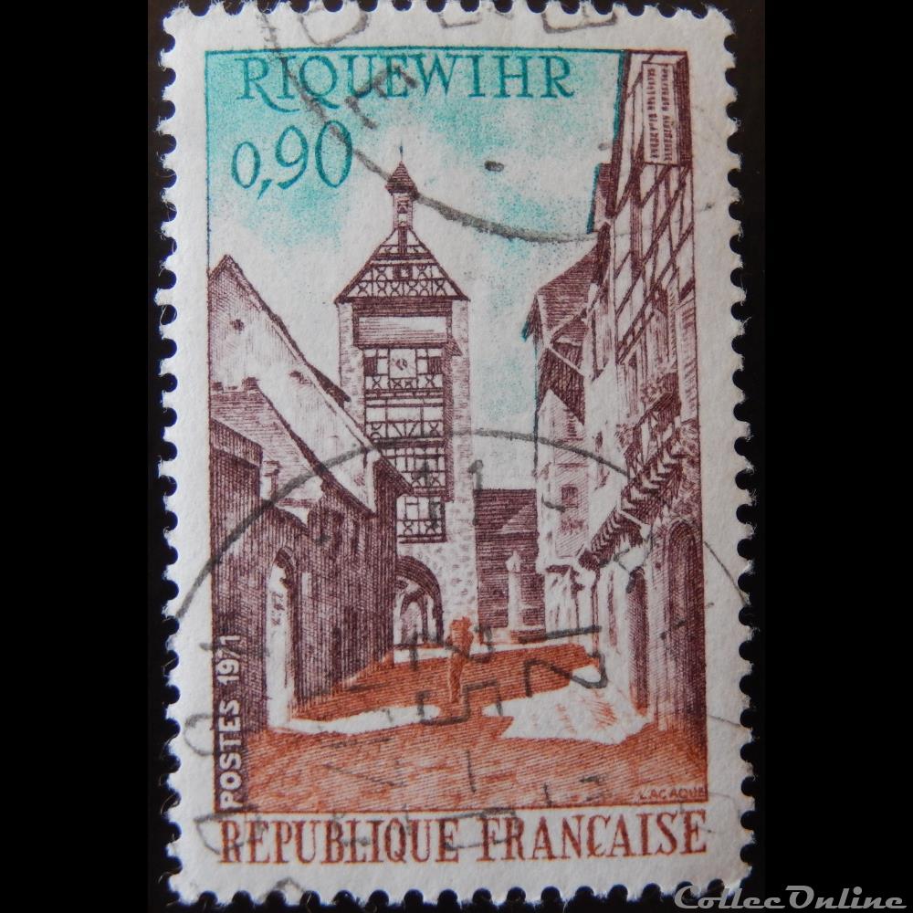 01685 Riquewihr 0.90F timbre france 01685 riquewihr 0 90f