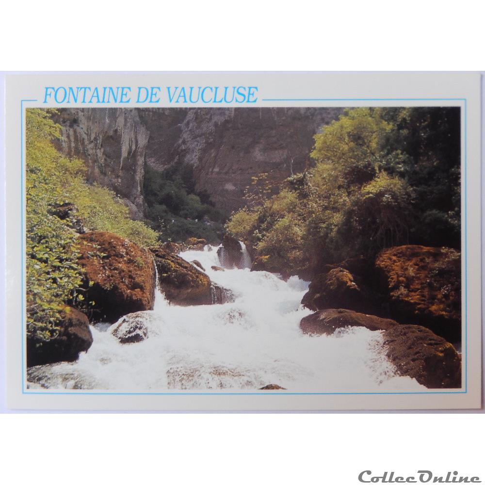 CP du Vaucluse, Fontaine de Vaucluse carte postale france provence cote azur cp du vaucluse fontaine de vaucluse