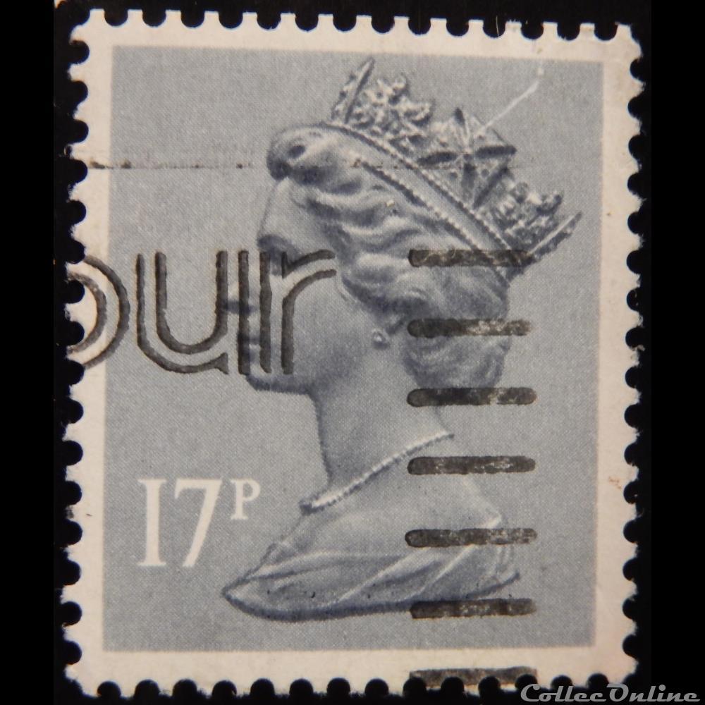 Royaume-Uni 01077 reine Elisabeth II 17p de 1983 timbre europe royaume uni 01077 reine elisabeth ii 17p de 1983