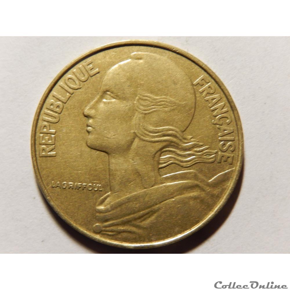 monnaie france moderne 20 centimes marianne 1988