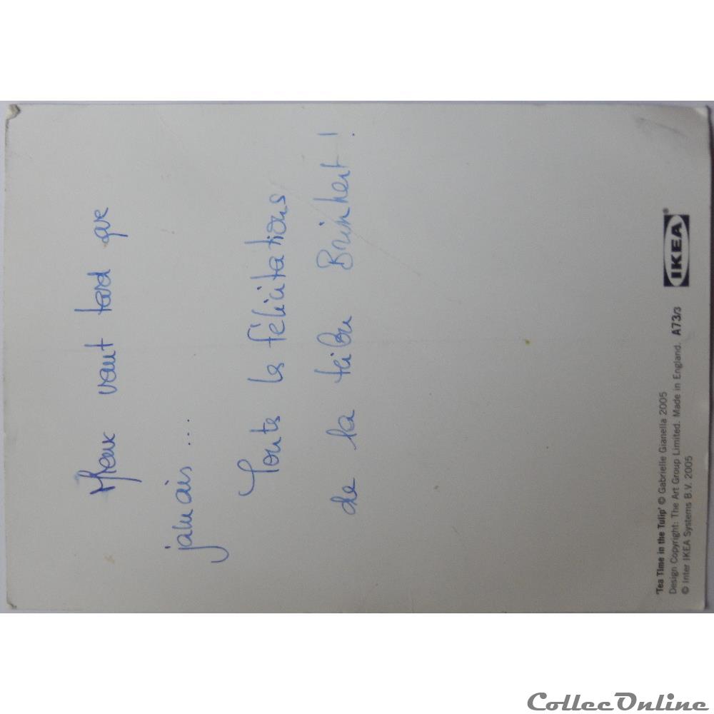 carte postale centre cp animaux rainette