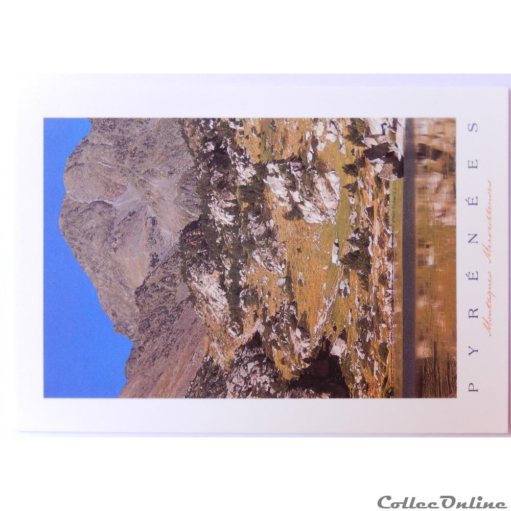 CP des Pyrénées-Orientales, le pic Carlit carte postale france midi cp des pyrenees orientales le pic carlit