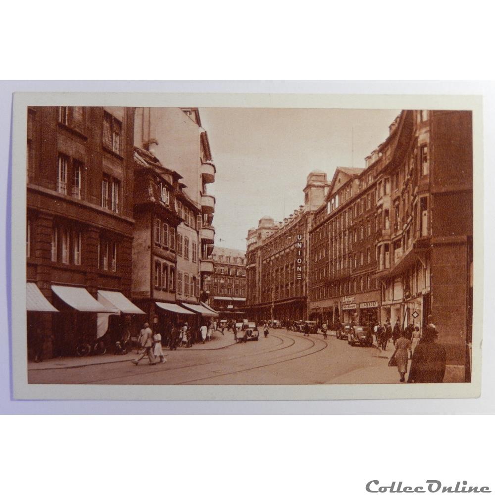carte postale france alsace cpa de strasbourg bas rhin