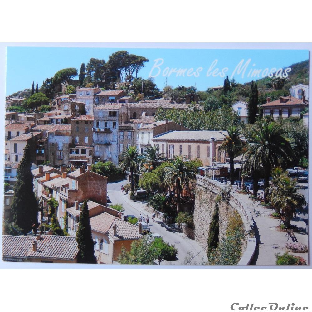 CP du Var, Bormes les Mimosas carte postale france provence cote azur cp du var bormes les mimosas