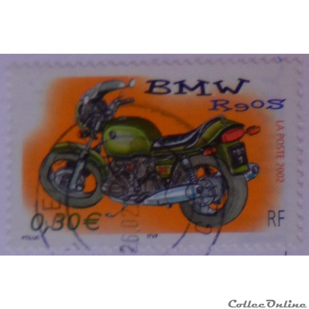 03513 BMW R90S 0.30€ 3 timbre france 03513 bmw r90s 0 30