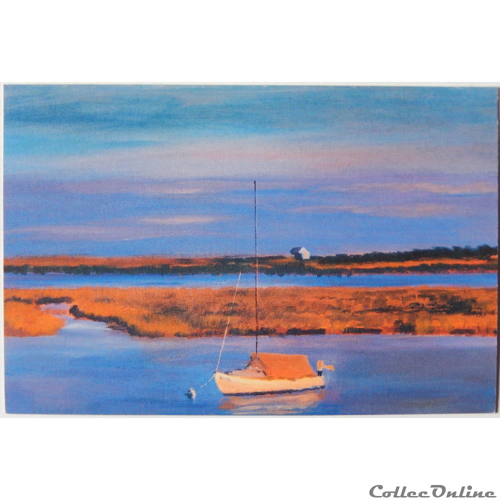 carte postale lorraine cp peinture