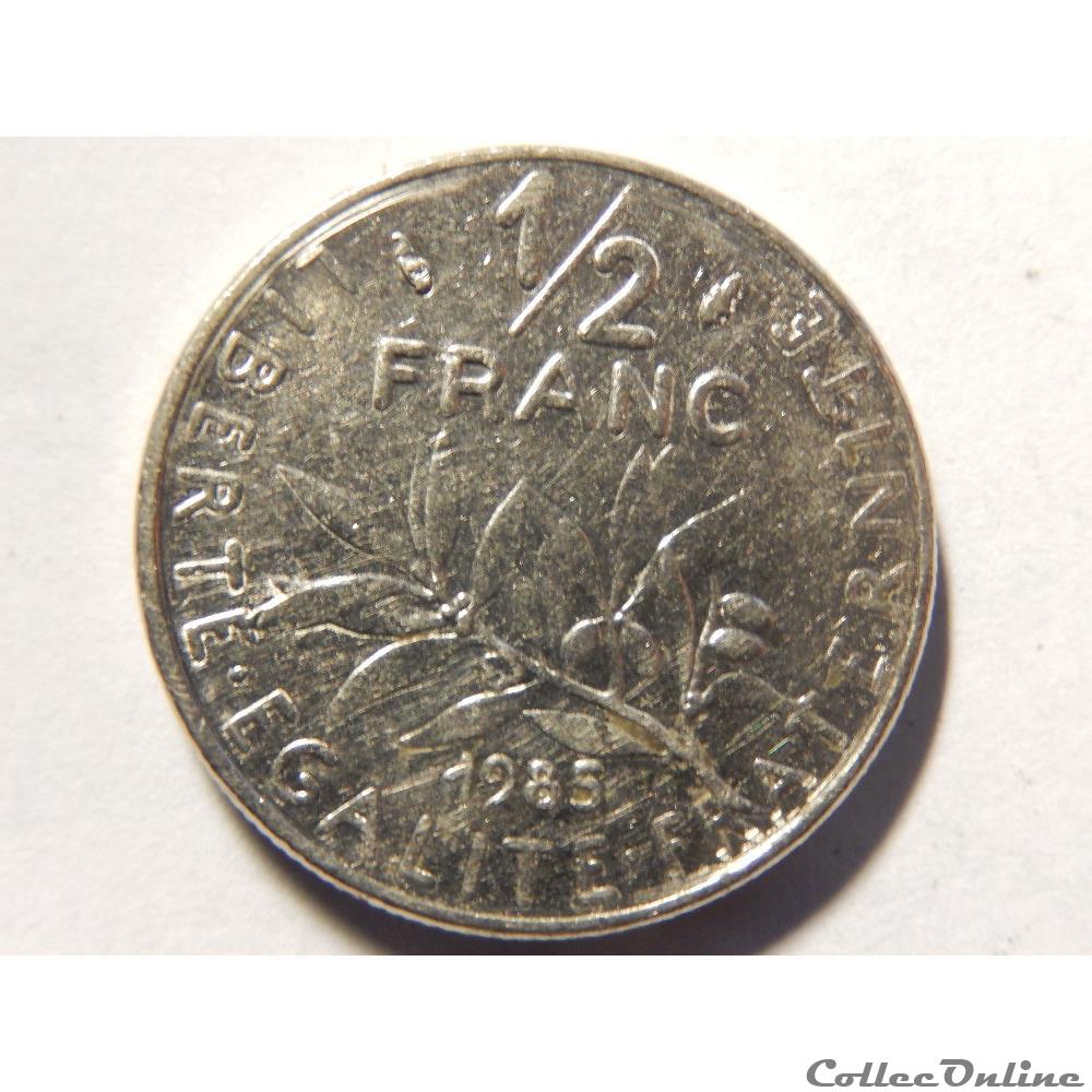 50 centimes Semeuse 1985 monnaie france moderne 50 centimes semeuse 1985